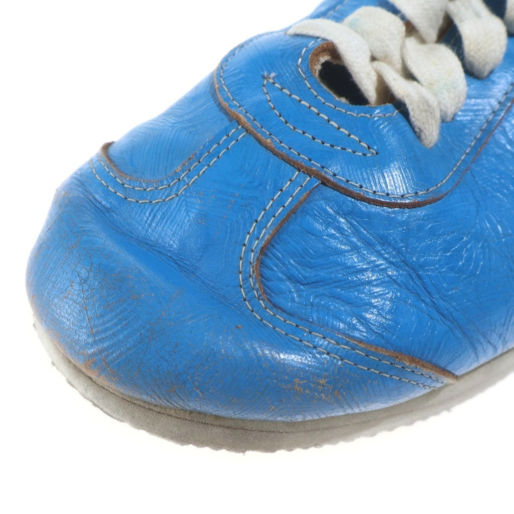 COMME des GARCONS(コムデギャルソン) Leather Sneaker ローカットレザースニーカー アーカイブ サイドライン ブルー