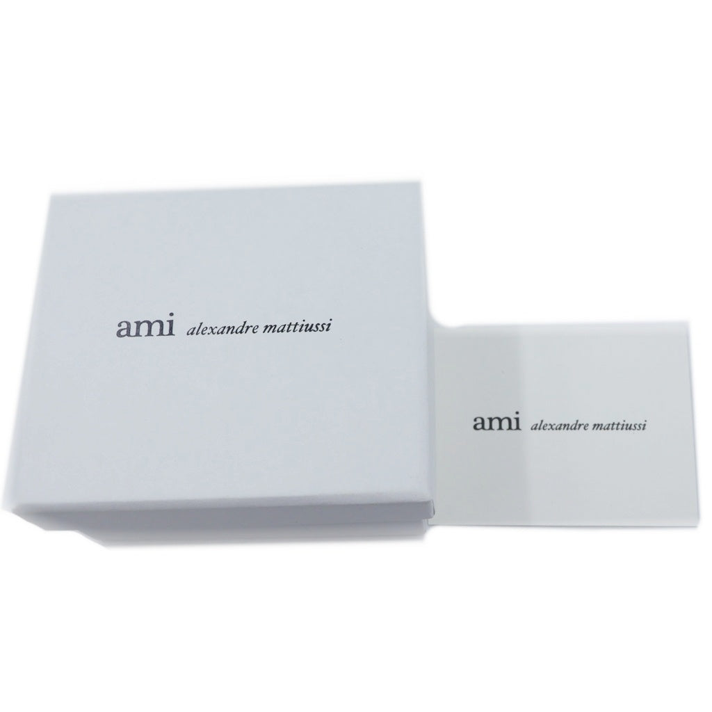 AMI Alexandre Mattiussi(アミアレクサンドルマテュッシ) Ami De Coeur ブラックブラス サマーパールゴールド オニキスビーズ ブレスレット ブラック/ゴールド UJW457 HW0017