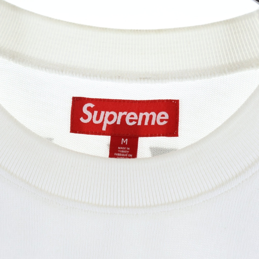 SUPREME(シュプリーム) 25SS Affiliated L/S Football Top フットボール 長袖Tシャツ カットソー ホワイト
