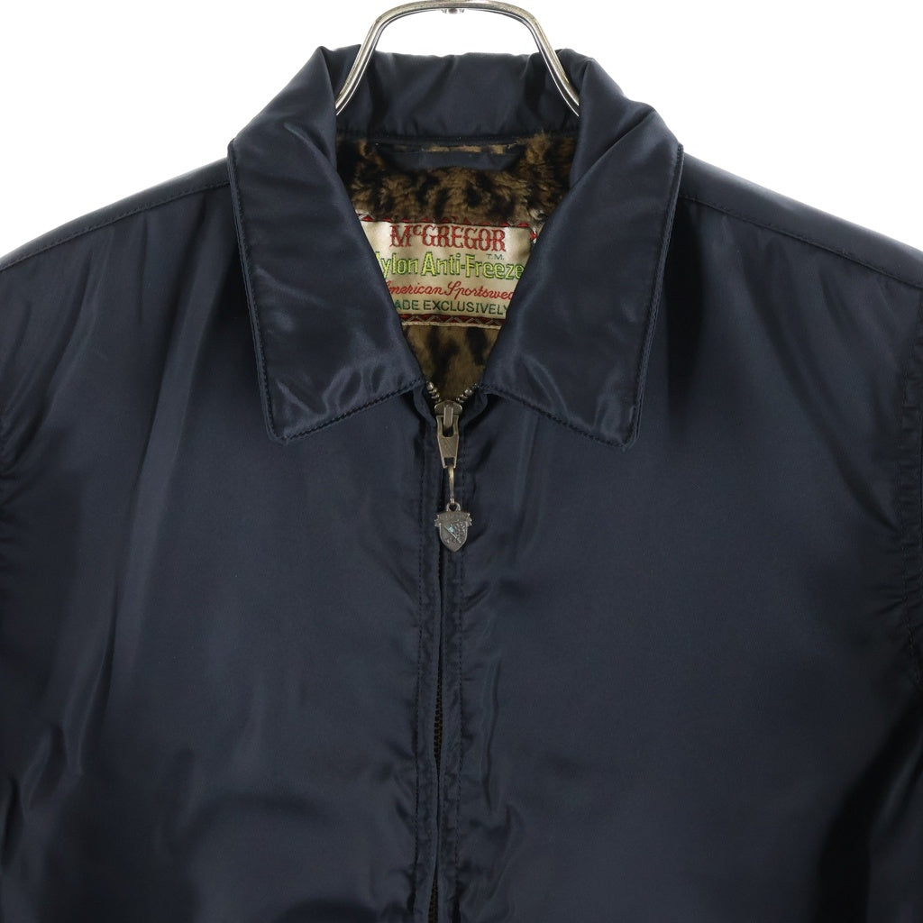 McGREGOR(マクレガー) ×WACKO MARIA Nylon Anti-Freeze Jacket ナイロン アンチフリーズ ジャケット レオパード ブラック 113137647