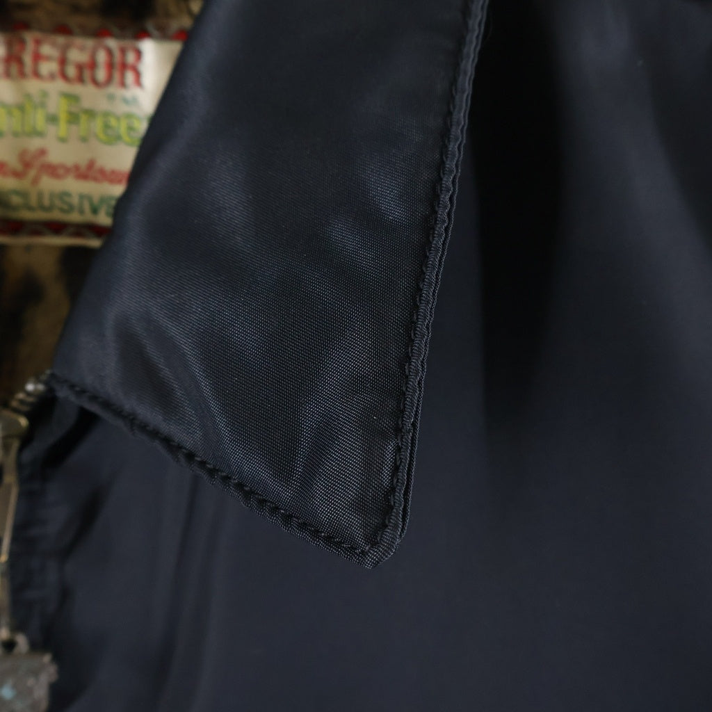 McGREGOR(マクレガー) ×WACKO MARIA Nylon Anti-Freeze Jacket ナイロン アンチフリーズ ジャケット レオパード ブラック 113137647