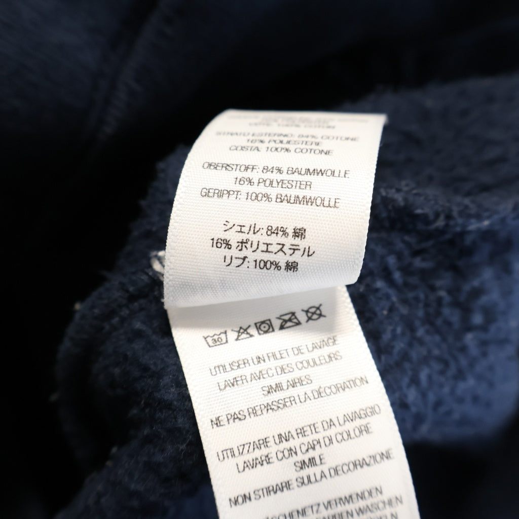 SUPREME(シュプリーム) 25AW Washed Old English Hooded Sweatshirt ウォッシュド オールドイングリッシュ フーデッドスウェットシャツ プルオーバーパーカー ネイビー