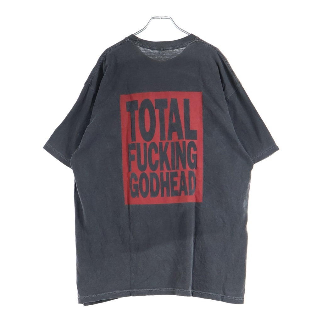 VINTAGE(ヴィンテージ) 90S VINTAGE Louder Than Love 両面プリント半袖Tシャツ カットソー ブラック