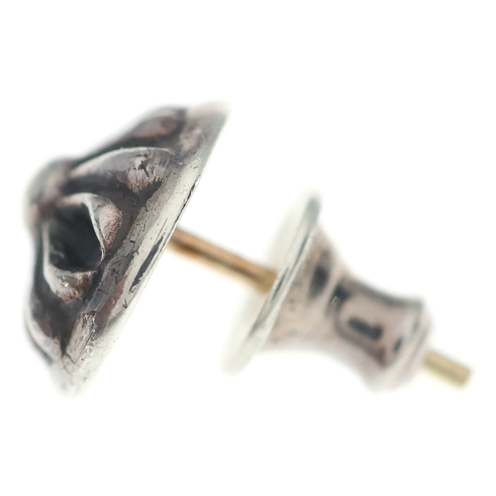 CHROME HEARTS(クロムハーツ) STUD CRSBLL クロスボールスタッドピアス シルバー BCA110