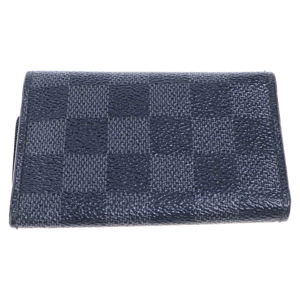 LOUIS VUITTON(ルイヴィトン) ミュルティクレ6 ダミエ・グラフィット 6連キーケース ブラック N62662