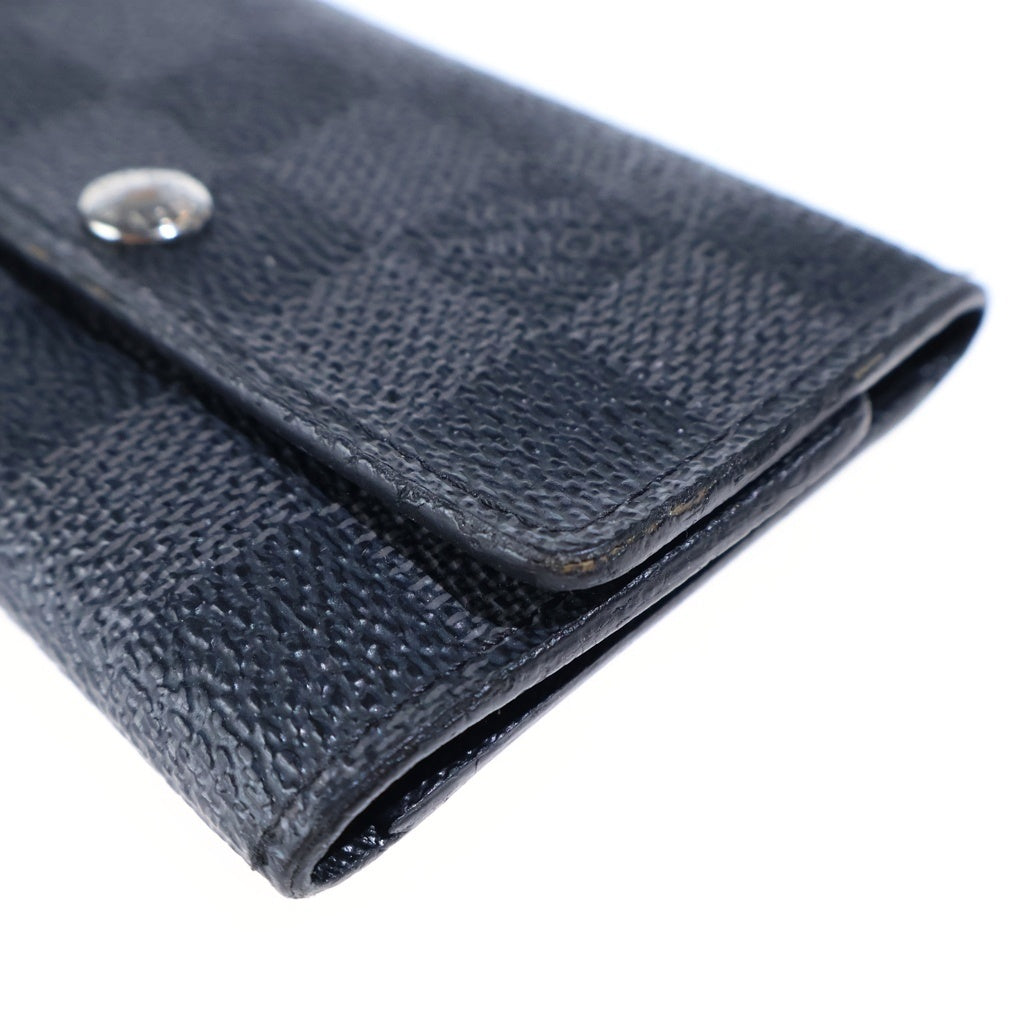 LOUIS VUITTON(ルイヴィトン) ミュルティクレ6 ダミエ・グラフィット 6連キーケース ブラック N62662