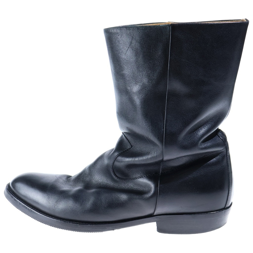 Maison Margiela(メゾンマルジェラ) 07AW Leather Boots レザーブーツ 本人期 ブラック
