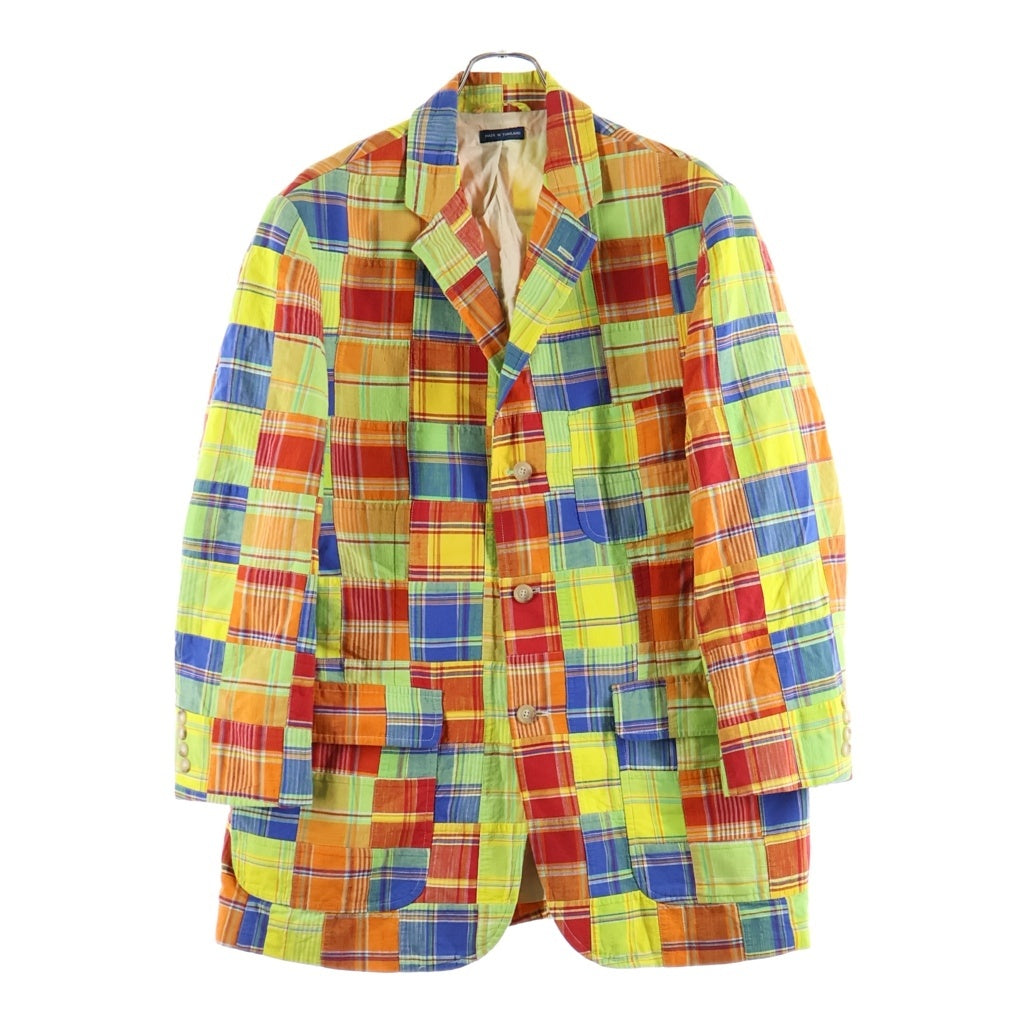 POLO RALPH LAUREN(ポロラルフローレン) Tailored Jacket テーラードジャケット パッチワーク コットン マルチカラー