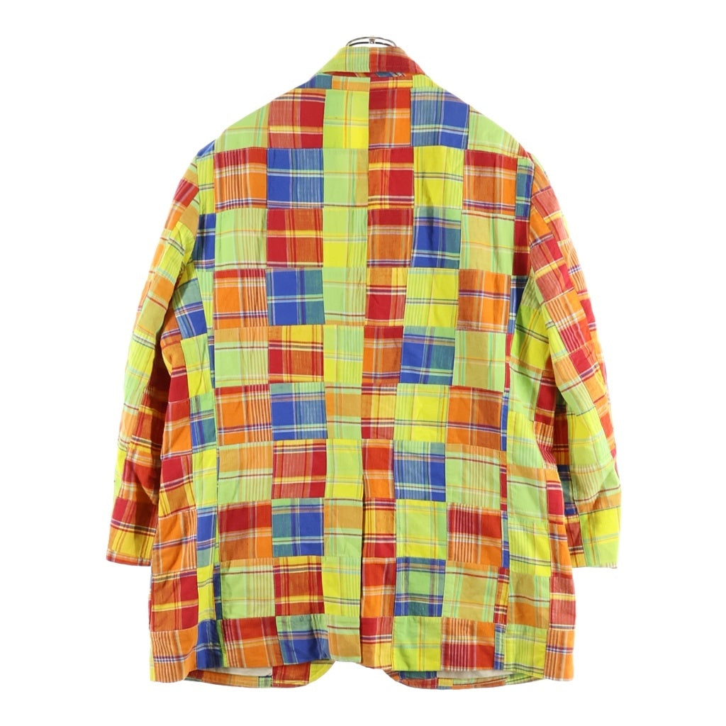 POLO RALPH LAUREN(ポロラルフローレン) Tailored Jacket テーラードジャケット パッチワーク コットン マルチカラー