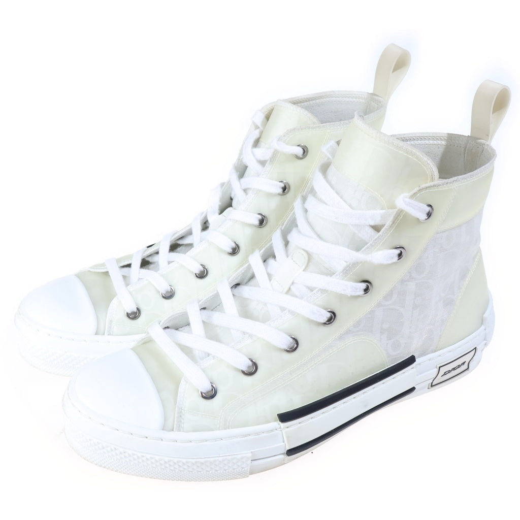 DIOR(ディオール) B23 ハイトップスニーカー ホワイト 3SH118YN7