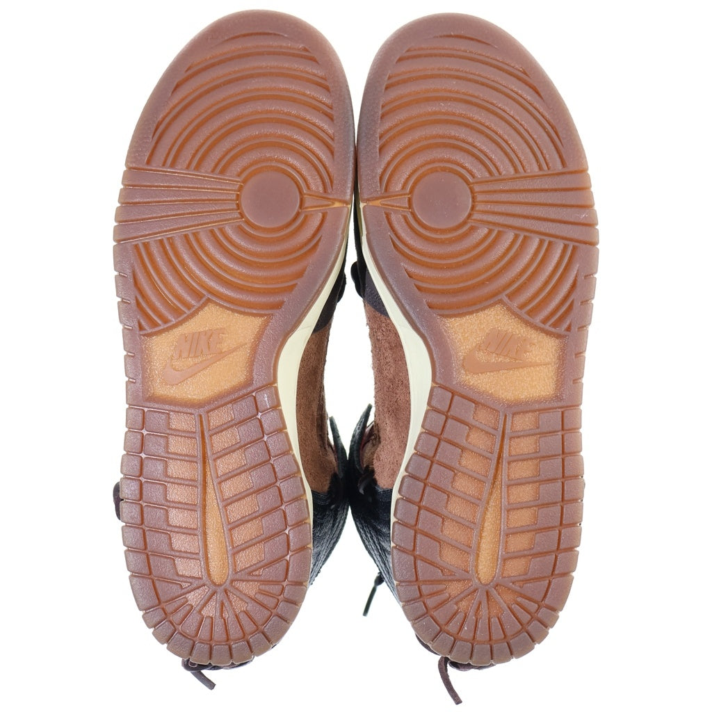 NIKE(ナイキ) ×Bodega DUNK HIGH LEGEND FAUNA BROWN CZ8125-200 ボデガ ダンク ハイ レジェンドファウナブラウン ハイカットスニーカー ブラウン US10/28.0cm