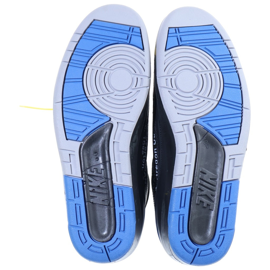 NIKE(ナイキ) ×OFF-WHITE AIR JORDAN 2 RETRO LOW SP DJ4375-004 オフホワイト エアジョーダン2 レトロ ローカットスニーカー ブラック/ブルー US10.5/28.5cm
