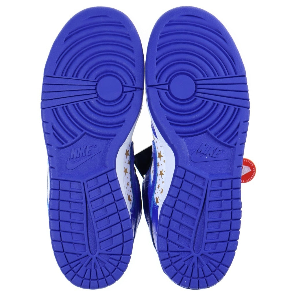 NIKE SB(ナイキエスビー) ×SUPREME DUNK LOW OG QS GOLD STARS WHITE/HYPER BLUE DH3228-100 シュプリーム ダンク ローカットスニーカー ブルー US9.5/27.5cm