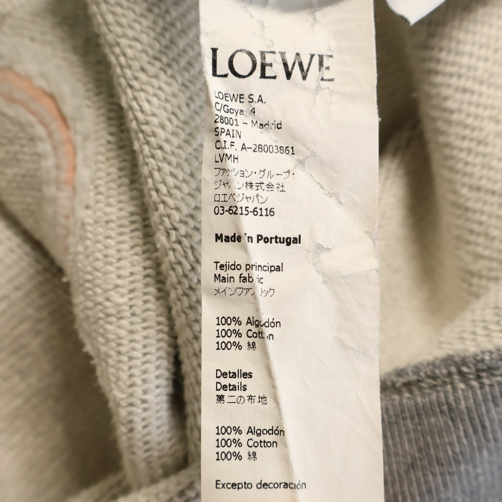 LOEWE(ロエベ) アナグラム刺繍 クルーネックスウェット トレーナー グレー 1719909
