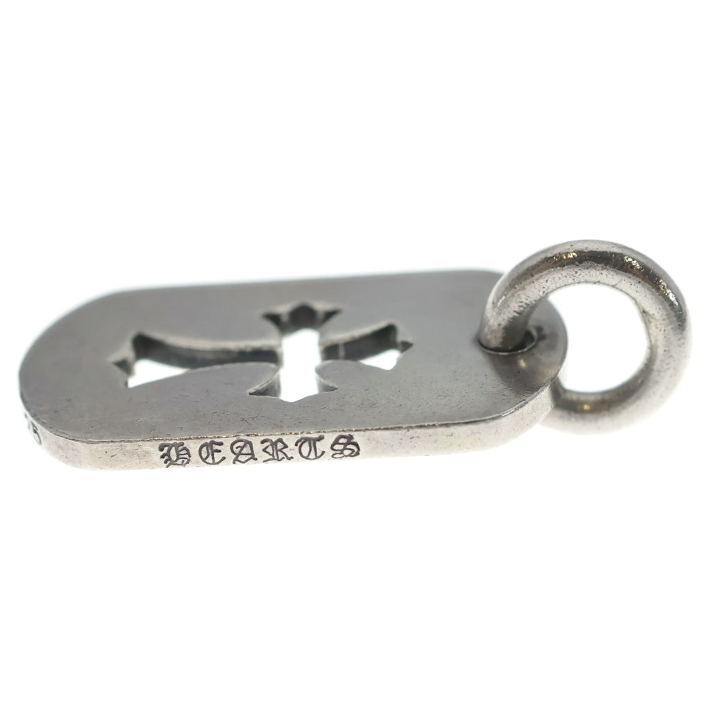 CHROME HEARTS(クロムハーツ) D TAG SML CO CRS カットアウトクロスドッグタグ スモール ペンダントトップ シルバー BCA242
