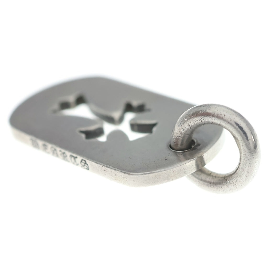 CHROME HEARTS(クロムハーツ) D TAG SML CO CRS カットアウトクロスドッグタグ スモール ペンダントトップ シルバー BCA242