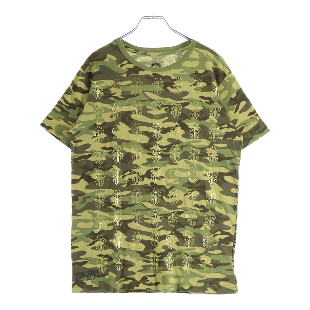 CHROME HEARTS(クロムハーツ) OLD VINE DAGGER S/S オールド ヴァインダガー プリント半袖Tシャツ カットソー 迷彩 カーキ