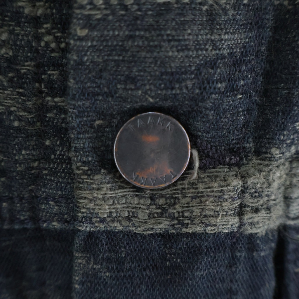 TAAKK(ターク) 25SS 3RD TYPE DENIM JACKET サードタイプ ダメージ加工 デニムジャケット ブラック TA25SS-BL016