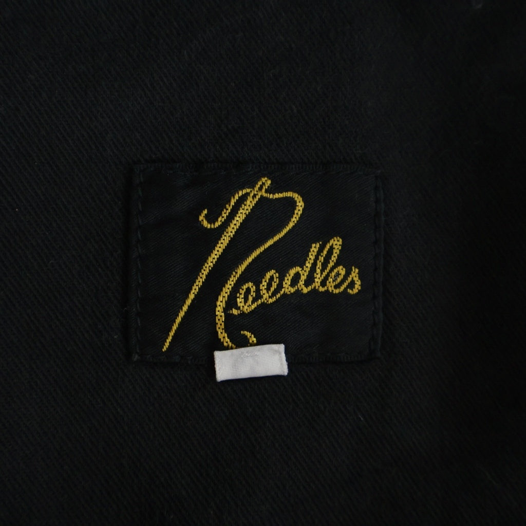 Needles(ニードルス) H.D. Jean ヒザデル デニム ボトムス ブラック RMー235