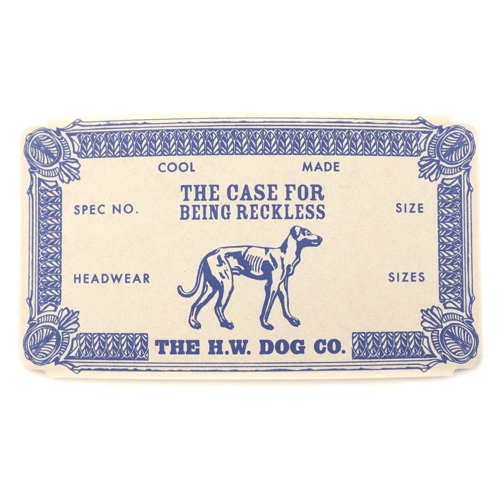 THE H.W.DOG&CO(ドッグアンドコー) フェルト ウール 中折れハット 帽子 ブラック