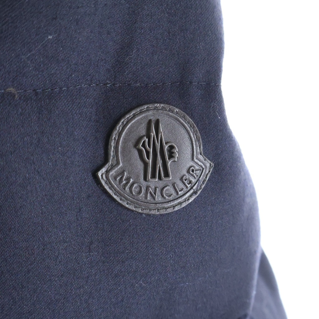 MONCLER(モンクレール) BERNIER GIUBBOTTO DOWN JACKET ベルニエ ファー付きダウンジャケット ネイビー A20914188025 54272