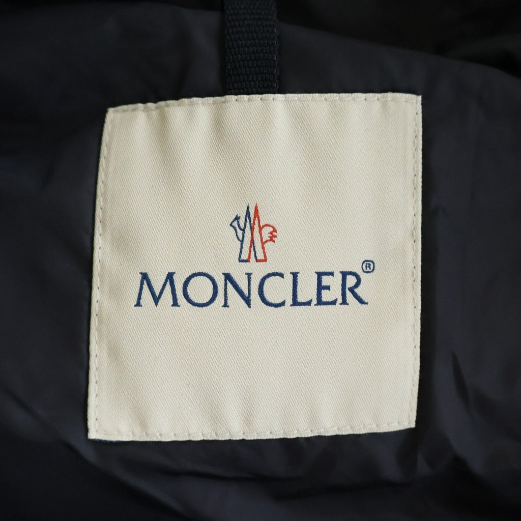 MONCLER(モンクレール) BERNIER GIUBBOTTO DOWN JACKET ベルニエ ファー付きダウンジャケット ネイビー A20914188025 54272