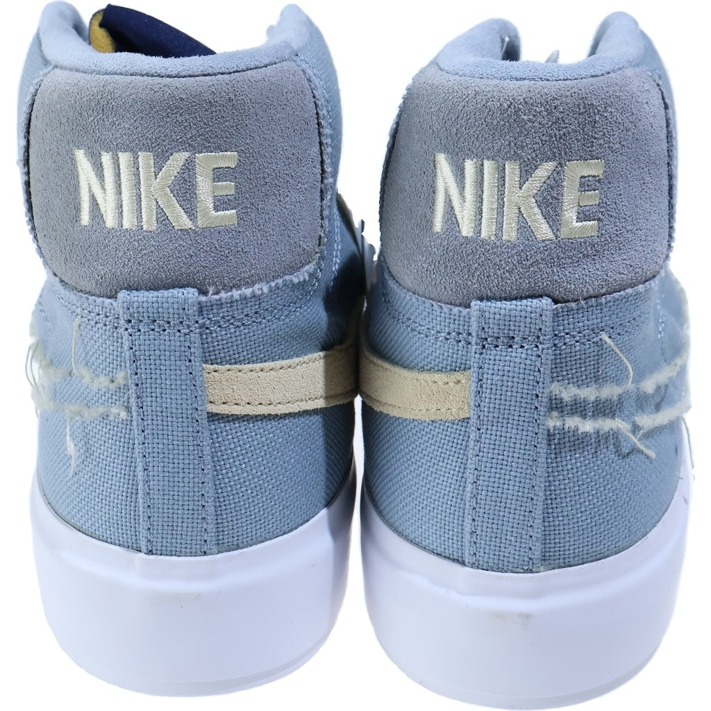 NIKE(ナイキ) SB Blazer Mid Edge CI3833-401 ブレーザー ミッド エッジ ミドルカットスニーカー ブルー US12/30cm