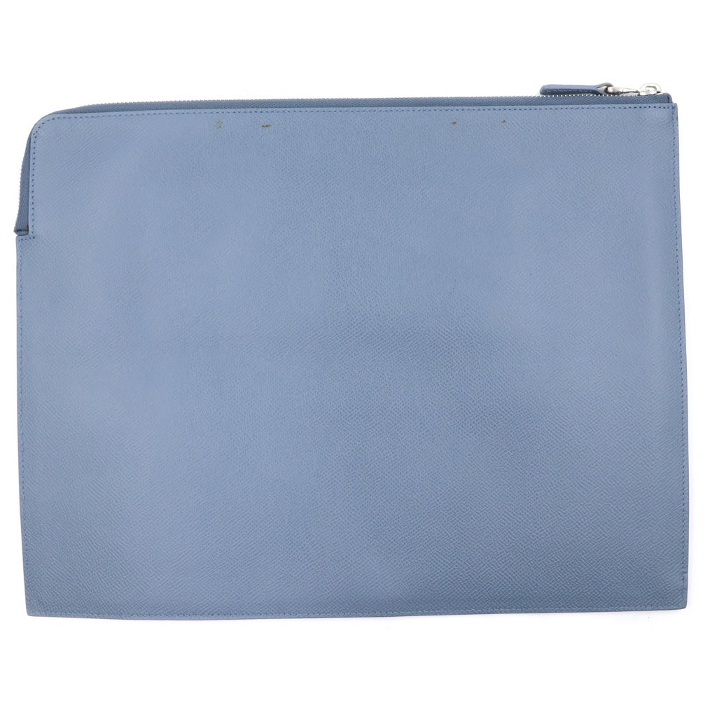 dunhill(ダンヒル) Clutch Bag クラッチバッグ セカンドバッグ フロントロゴ ブルー レディース