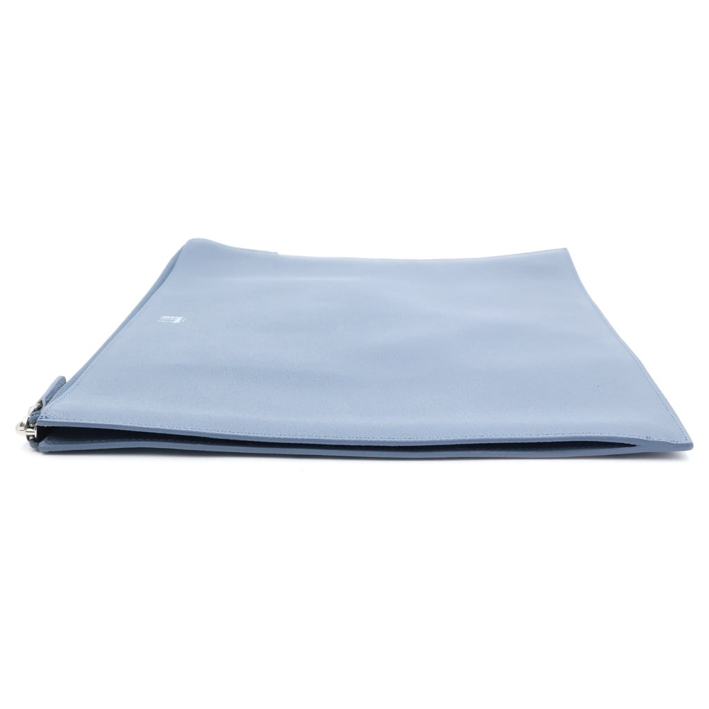 dunhill(ダンヒル) Clutch Bag クラッチバッグ セカンドバッグ フロントロゴ ブルー レディース
