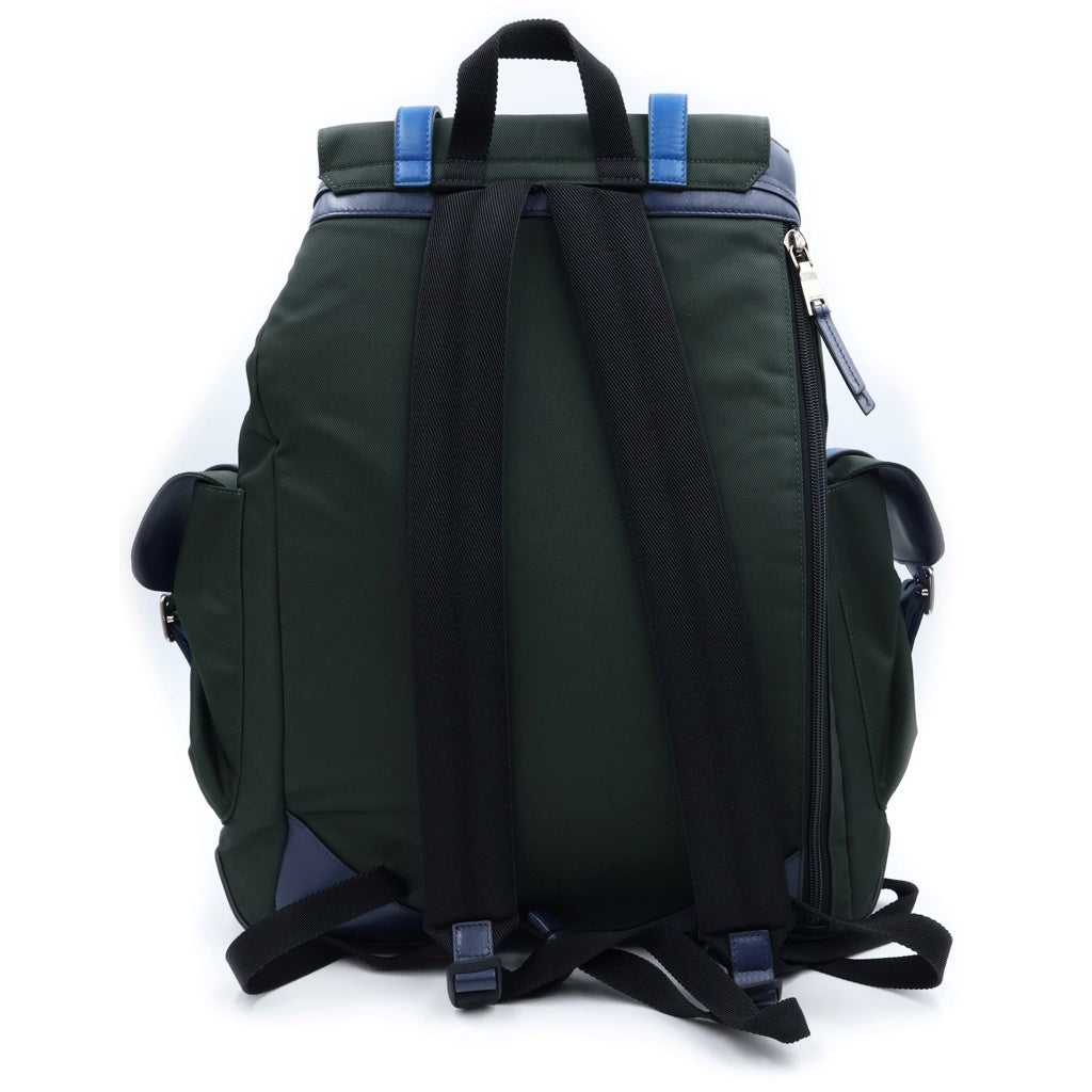 JIMMY CHOO(ジミーチュウ) Luxus Rucksack Wixon ウィクソン リュックサック ブラック/ブルー