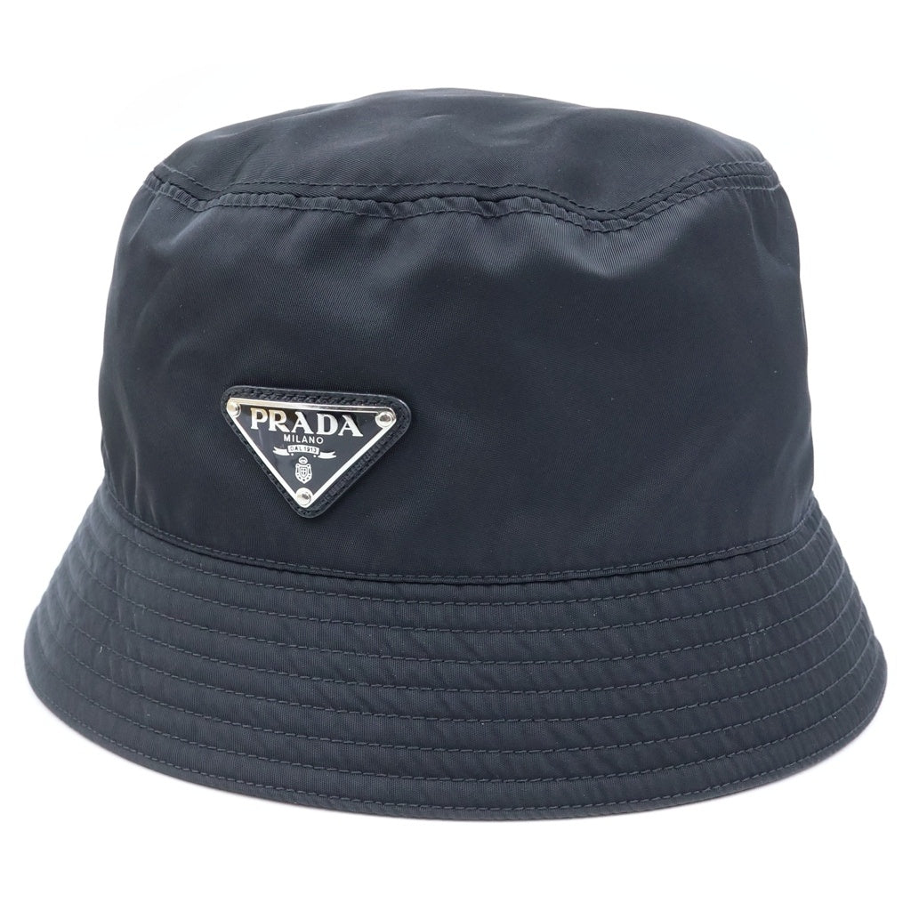 PRADA(プラダ) RE-NYLON リナイロン バケットハット 帽子 ブラック 23660 2HC137