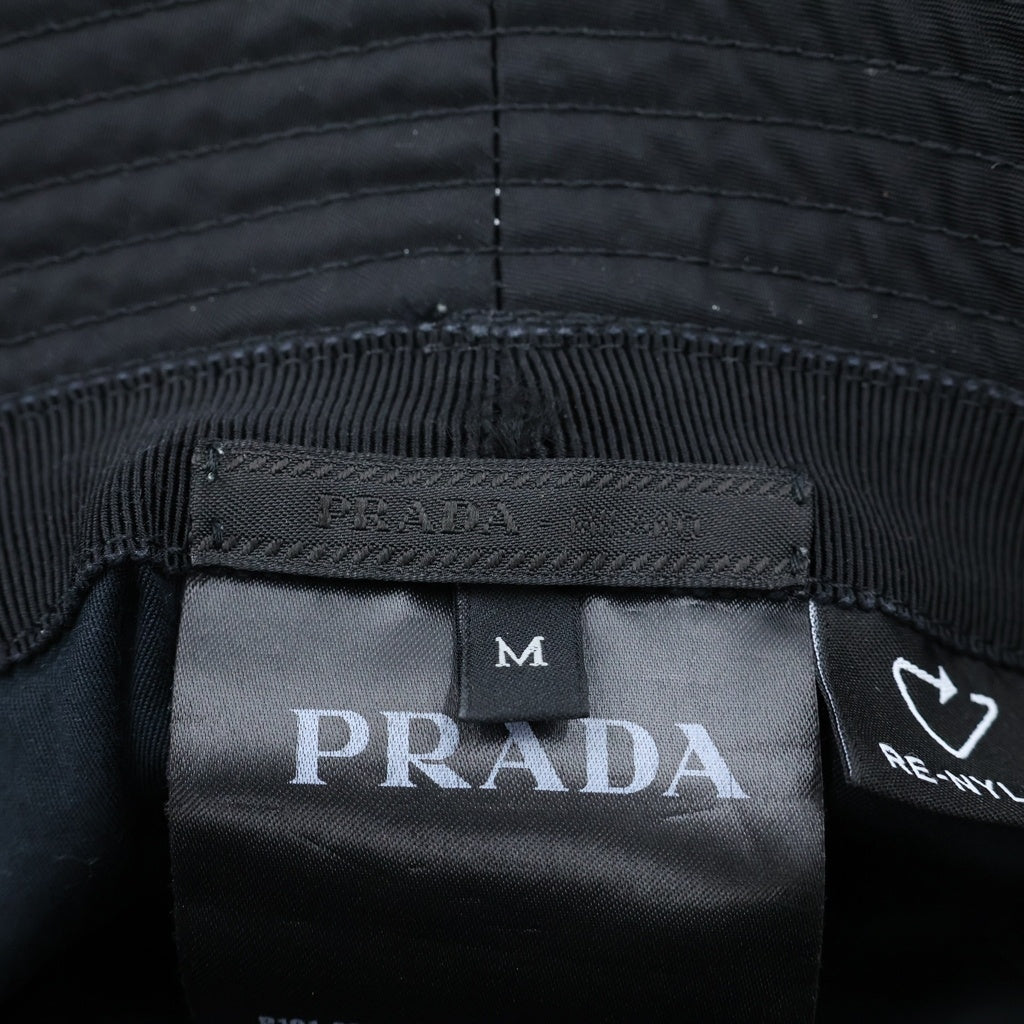PRADA(プラダ) RE-NYLON リナイロン バケットハット 帽子 ブラック 23660 2HC137
