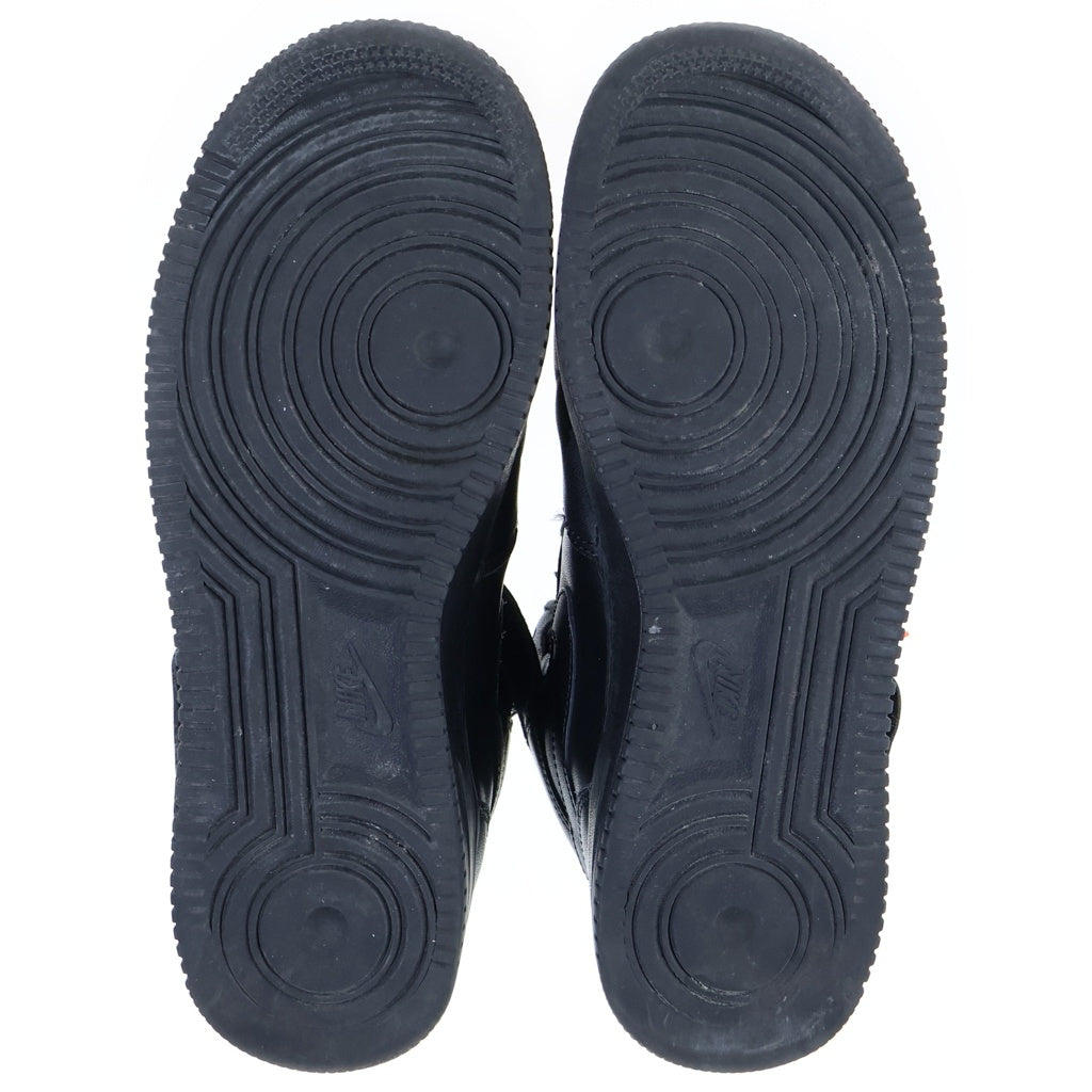 NIKE(ナイキ) ×SUPREME AIR FORCE 1 MID BLACK シュプリーム エアフォース1 ミッドカットスニーカー ブラック US8/26cm FZ8784-001