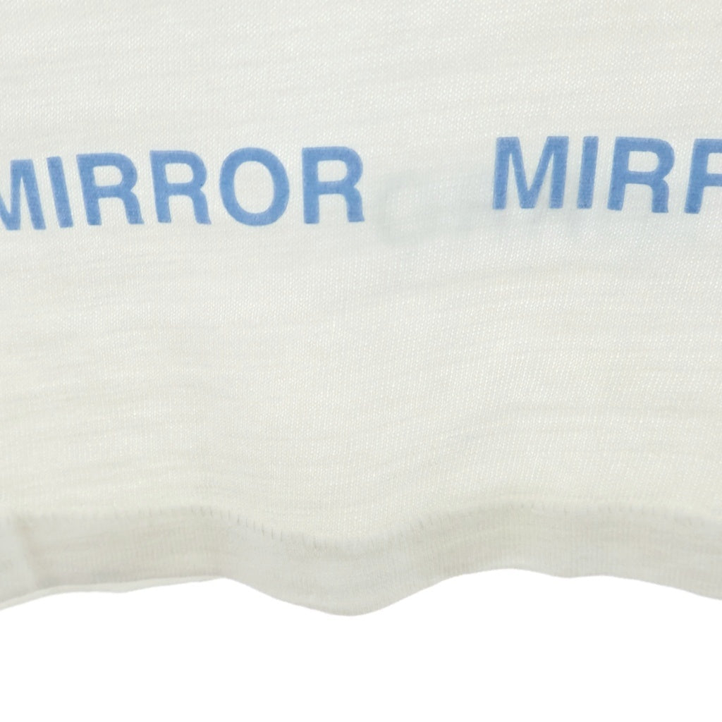 OFF-WHITE(オフホワイト) 17SS MIRROR CARAVAGGIO TEE プリント半袖Tシャツ カットソー ホワイト