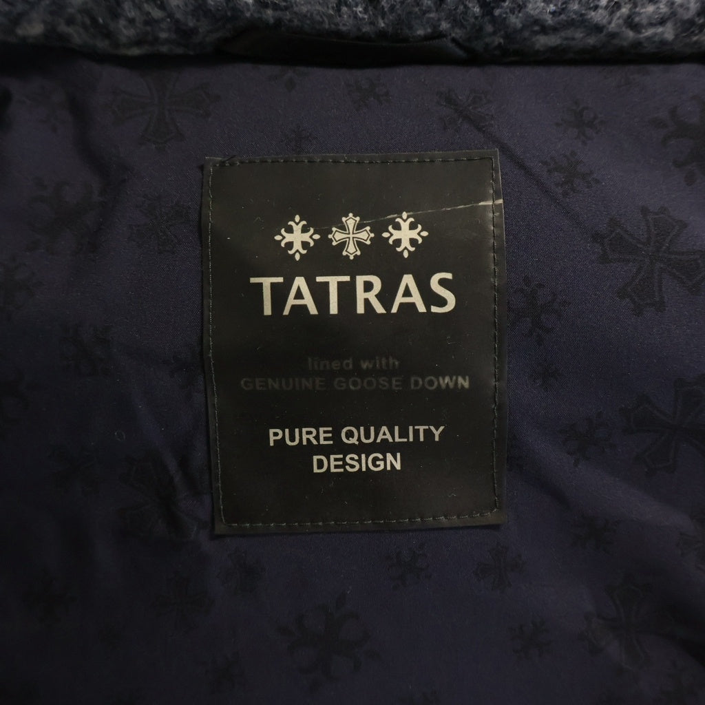 TATRAS(タトラス) SOVER ソヴェール ウール フーデッドダウンベスト グレー MTA7ES4299