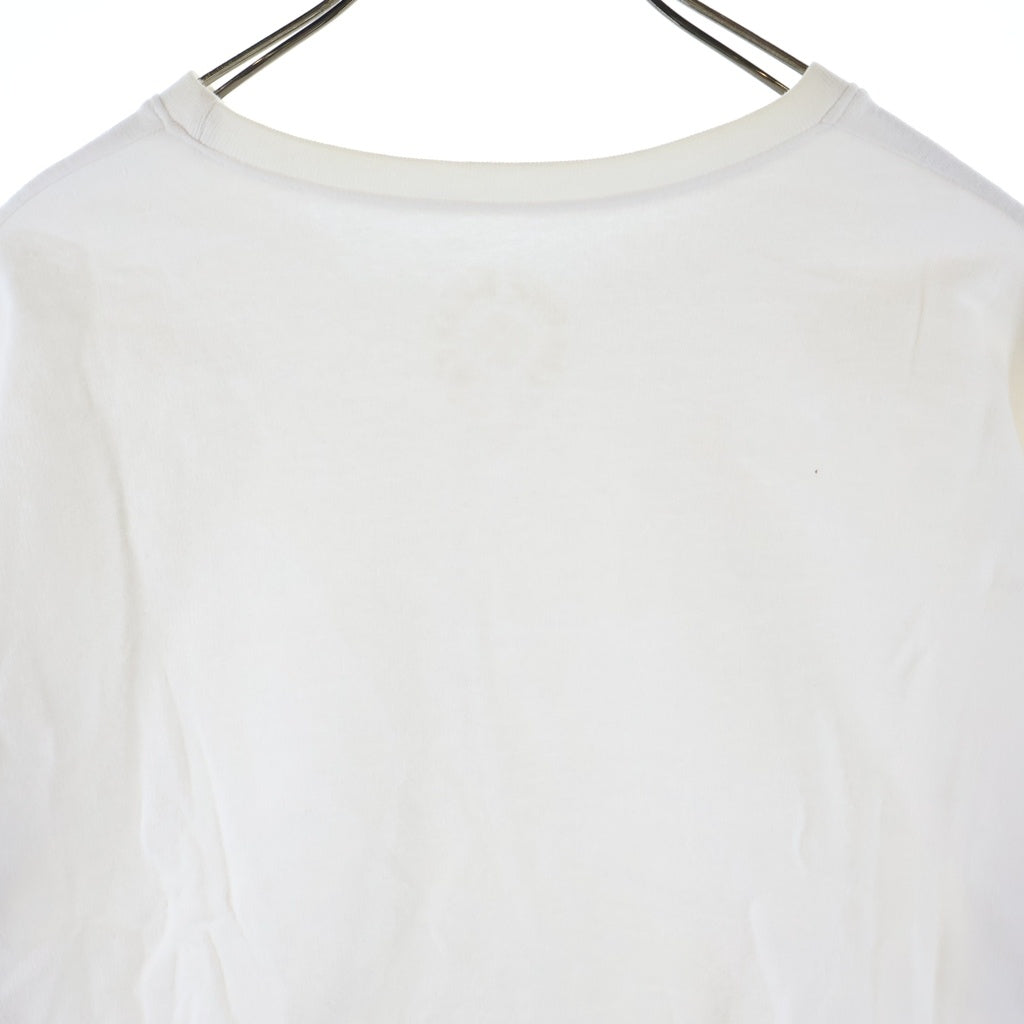 CHROME HEARTS(クロムハーツ) NECK LOGO CREWNECK SWEATSHIRT ネックロゴ クルーネックトレーナー スウェット ホワイト
