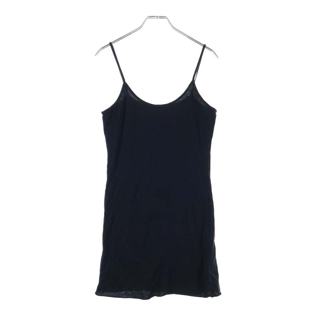 CHROME HEARTS(クロムハーツ) OLD ENGLISH SIDE LOGO CAMISOLE T BAR オールドイングリッシュ ロゴ キャミソール レディース ブラック