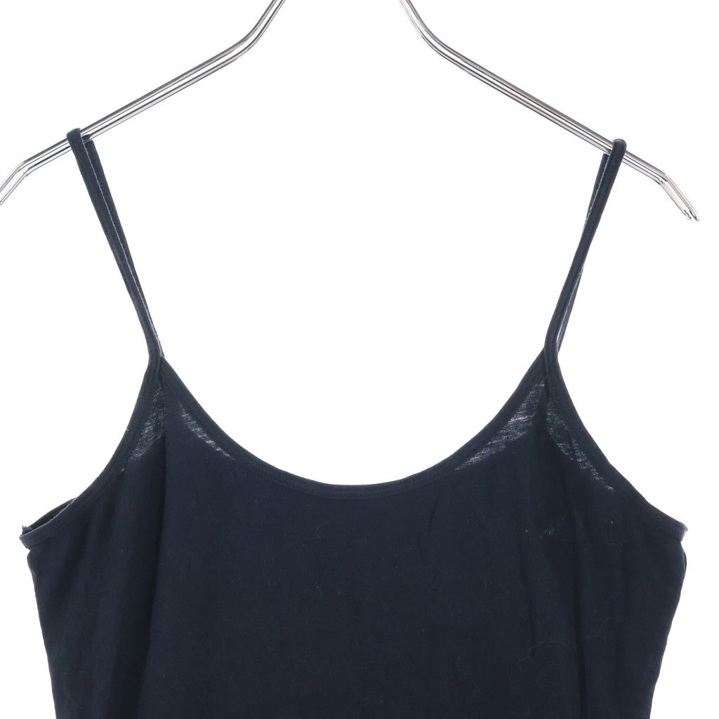 CHROME HEARTS(クロムハーツ) OLD ENGLISH SIDE LOGO CAMISOLE T BAR オールドイングリッシュ ロゴ キャミソール レディース ブラック