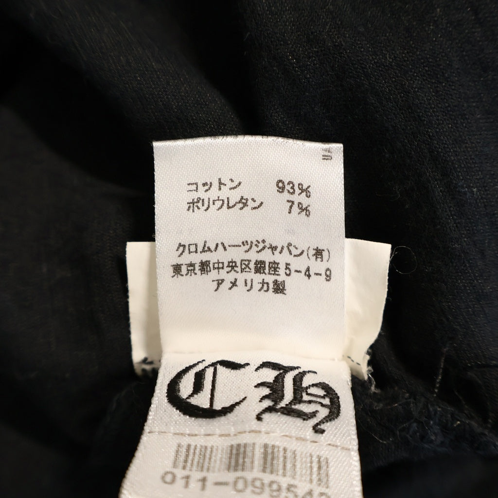 CHROME HEARTS(クロムハーツ) OLD ENGLISH SIDE LOGO CAMISOLE T BAR オールドイングリッシュ ロゴ キャミソール レディース ブラック