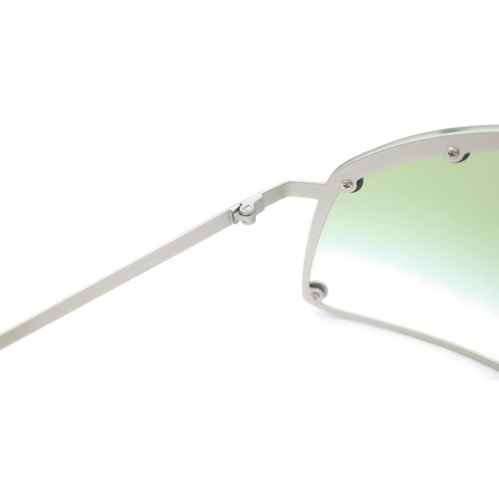 Rick Owens(リックオウエンス) Shielding Sunglasses シールドサングラス アイウェア シルバー RG0000001 GSLVBS 1825D