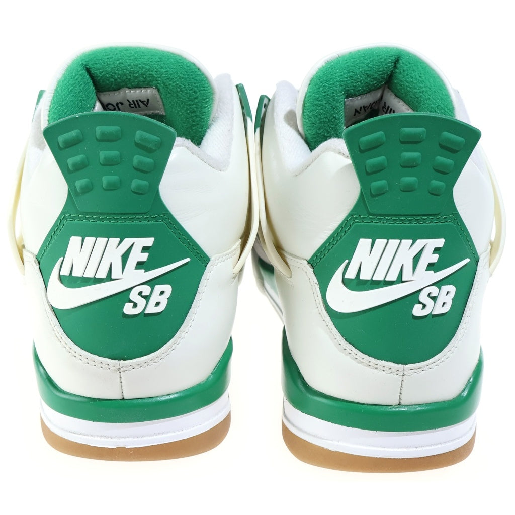NIKE(ナイキ) AIR JORDAN 4 RETRO SP PINE GREEN エアジョーダン4 レトロ パイングリーン ハイカットスニーカー ホワイト/グリーン US10/28cm DR5415-103