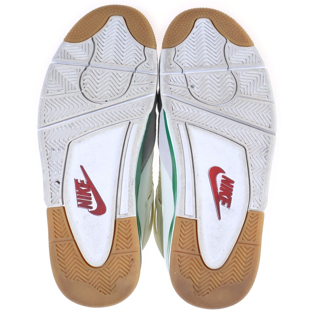 NIKE(ナイキ) AIR JORDAN 4 RETRO SP PINE GREEN エアジョーダン4 レトロ パイングリーン ハイカットスニーカー ホワイト/グリーン US10/28cm DR5415-103