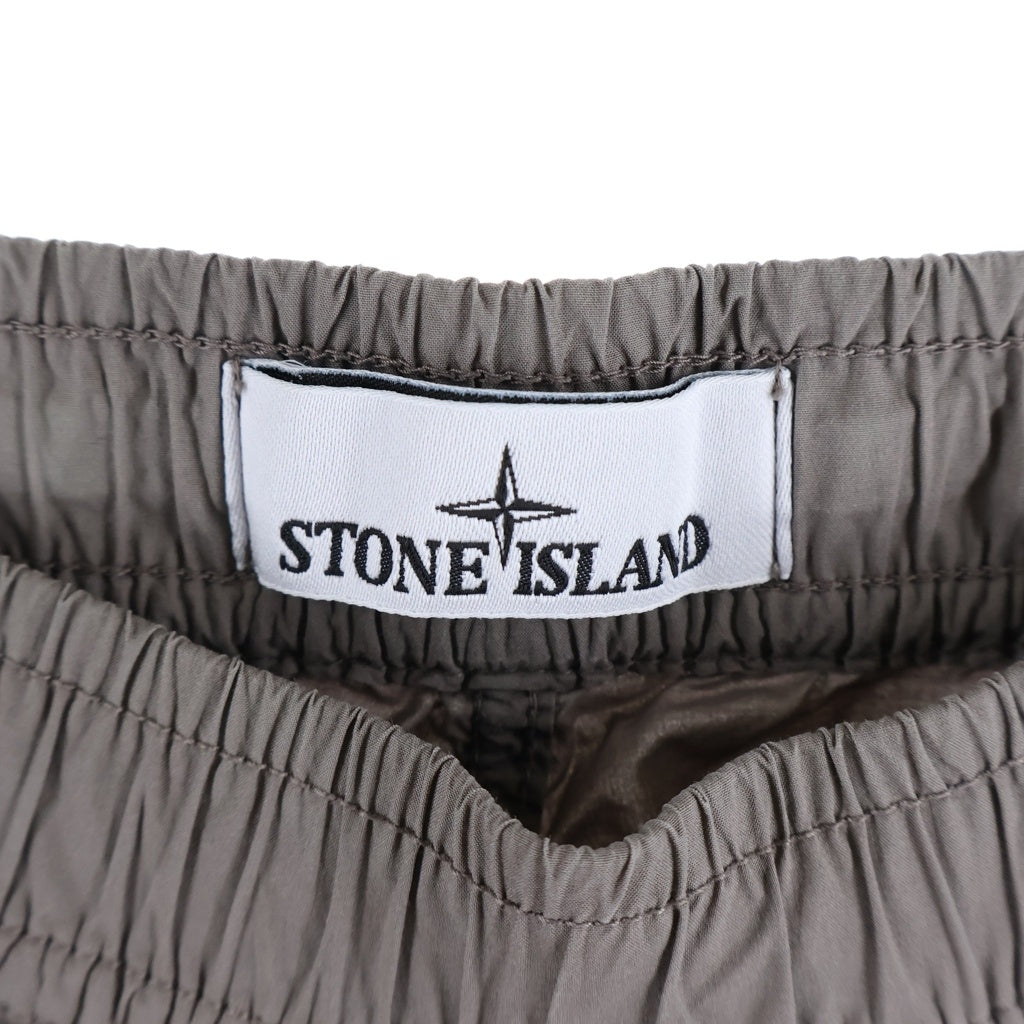 STONE ISLAND(ストーンアイランド) 24SS PANTALONE REGULAR TAPERED カーゴパンツグレー 801531303