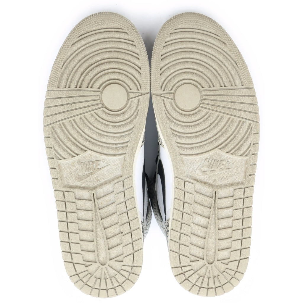 NIKE(ナイキ) AIR JORDAN 1 RETRO HIGH OG WHITE CEMENT ELEPHANT エアジョーダン1 ホワイトセメント ハイカットスニーカー ホワイト/グレー US10/28cm DZ5485-052
