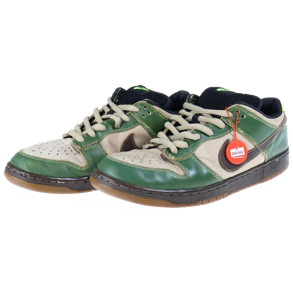 NIKE(ナイキ) 【鑑賞用2004年製】 Dunk Low Jedi SB ダンク ロー ジェダイ グリーン/ブラウン US12/30.0cm 304292-222