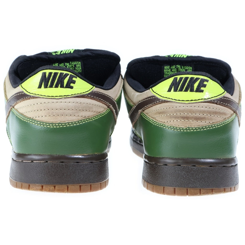 NIKE(ナイキ) 【鑑賞用2004年製】 Dunk Low Jedi SB ダンク ロー ジェダイ グリーン/ブラウン US12/30.0cm 304292-222