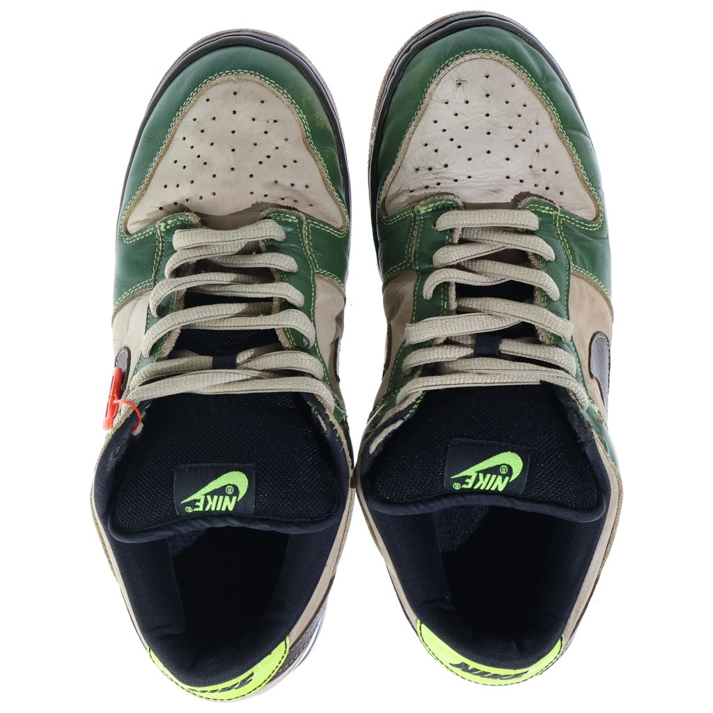 NIKE(ナイキ) 【鑑賞用2004年製】 Dunk Low Jedi SB ダンク ロー ジェダイ グリーン/ブラウン US12/30.0cm 304292-222