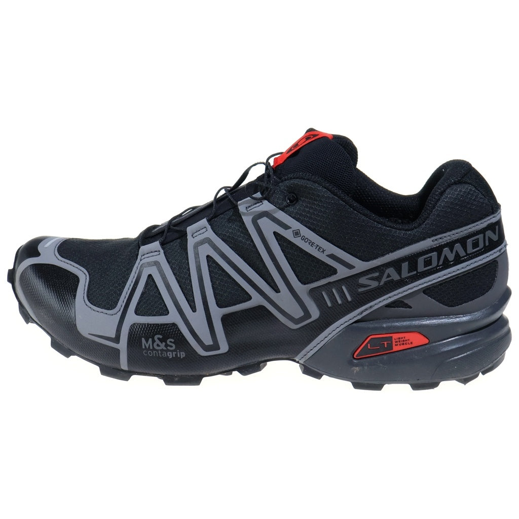SALOMON(サロモン) Speedcross 3 GTX 477317 スピードクロス3 ゴアテックス ローカットスニーカー ブラック US12/30cm