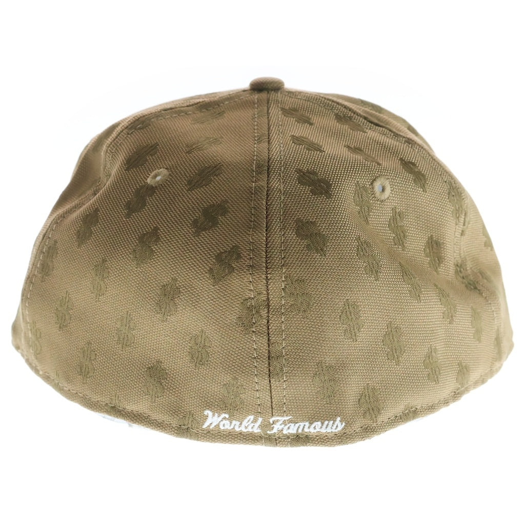 SUPREME(シュプリーム) 18SS ×NEW ERA Monogram Box Logo ニューエラ モノグラム ボックスロゴ 6パネルキャップ 帽子 ブラウン