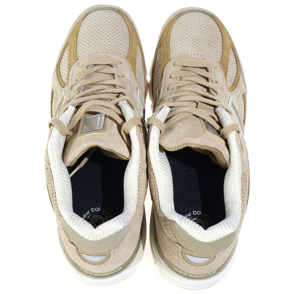 New Balance(ニューバランス) M990HL4 990V4 HEMP/LINSEED ローカットスニーカー ブラウン US11/29.0cm